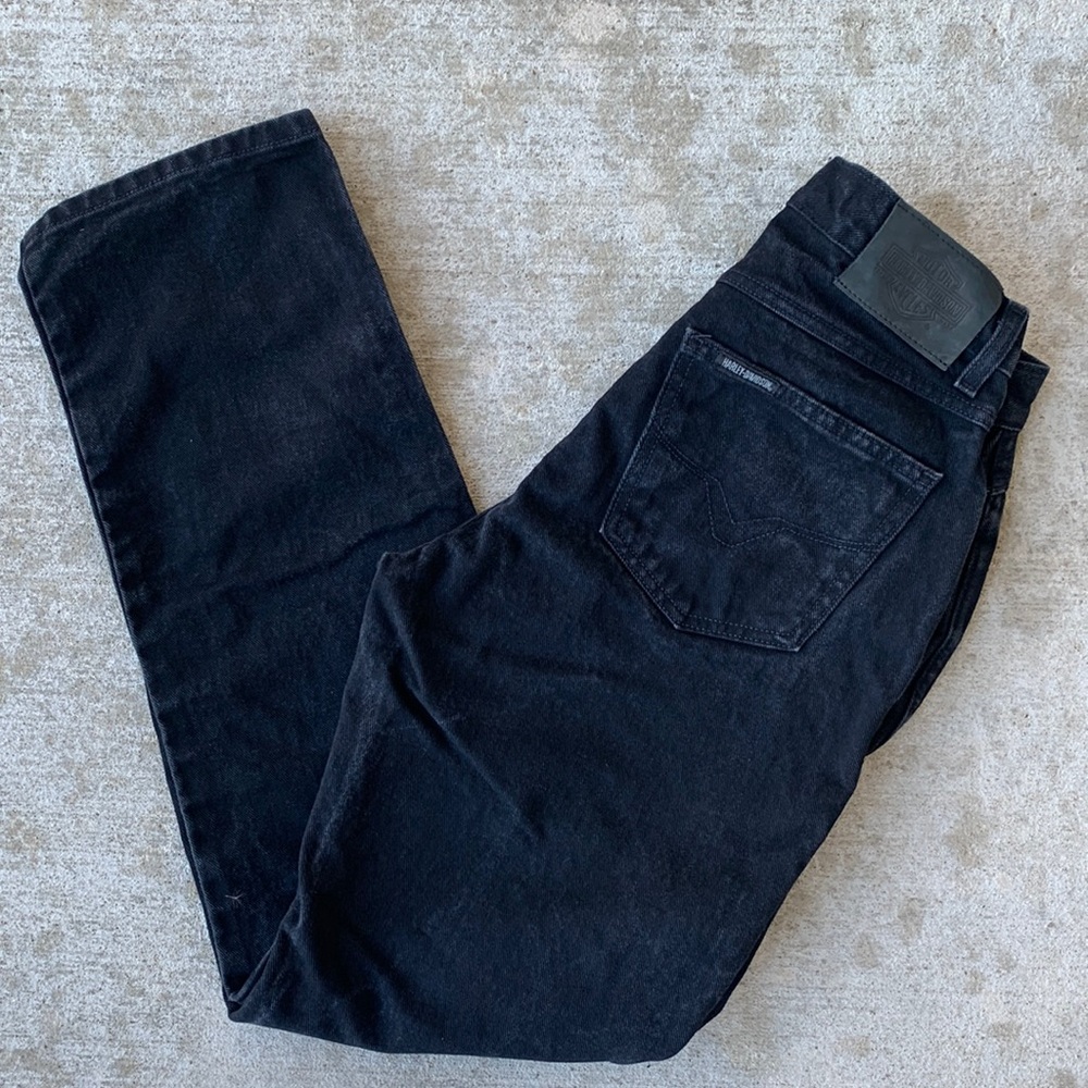 Harley Davidson Vintage Black Jeans - Picture 2 of 15